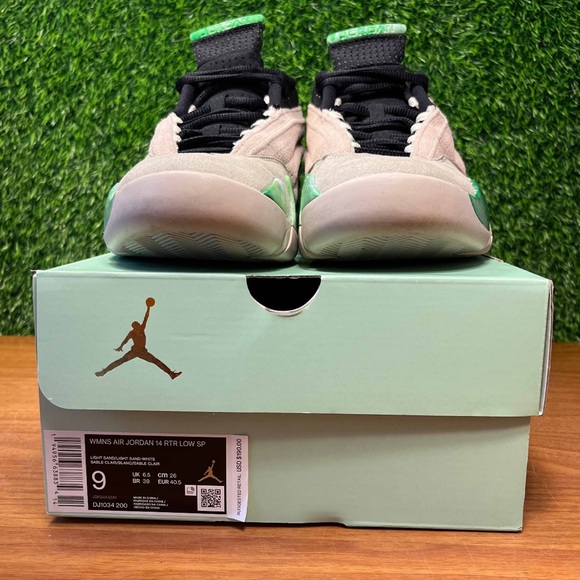 Air Jordan 14 XIV Retro Low SP x Aleali May Fortune - Picture 9 of 13